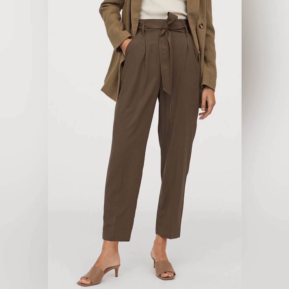 H&M paper bag pants